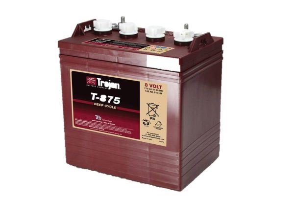 מצבר לרכב תפעולי TROJAN 8V 165Ah