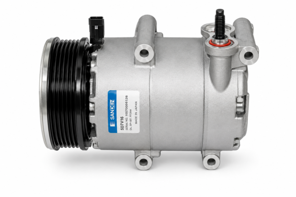 מדחס פורד פוקוס 2+3 יציאות למעלה פלנץ גב